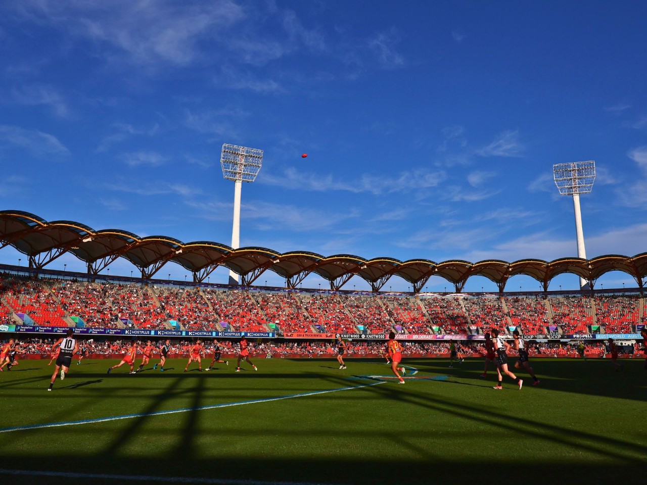 Gold Coast Suns playing at People First Stadium