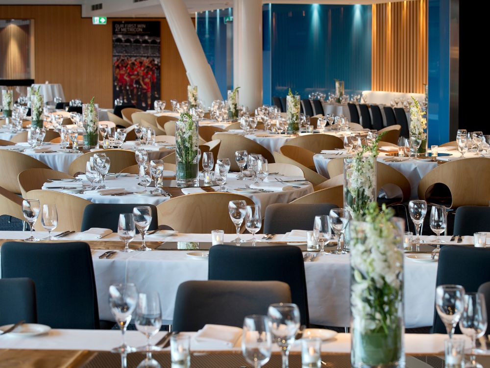 Chairman's Club Function Set Up Tables